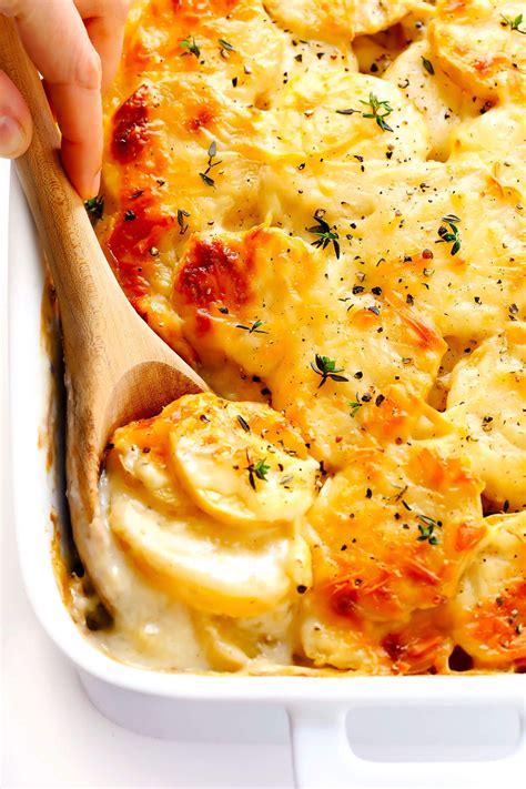 scalloped potatoes in oven